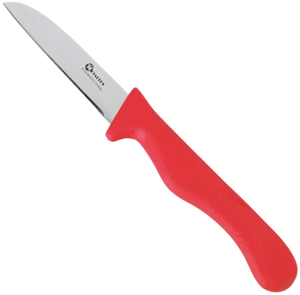 METALTEX CHROMOTHERAPY Basic Gemüsemesser 18,5 cm - Rot / Messer Bild 1