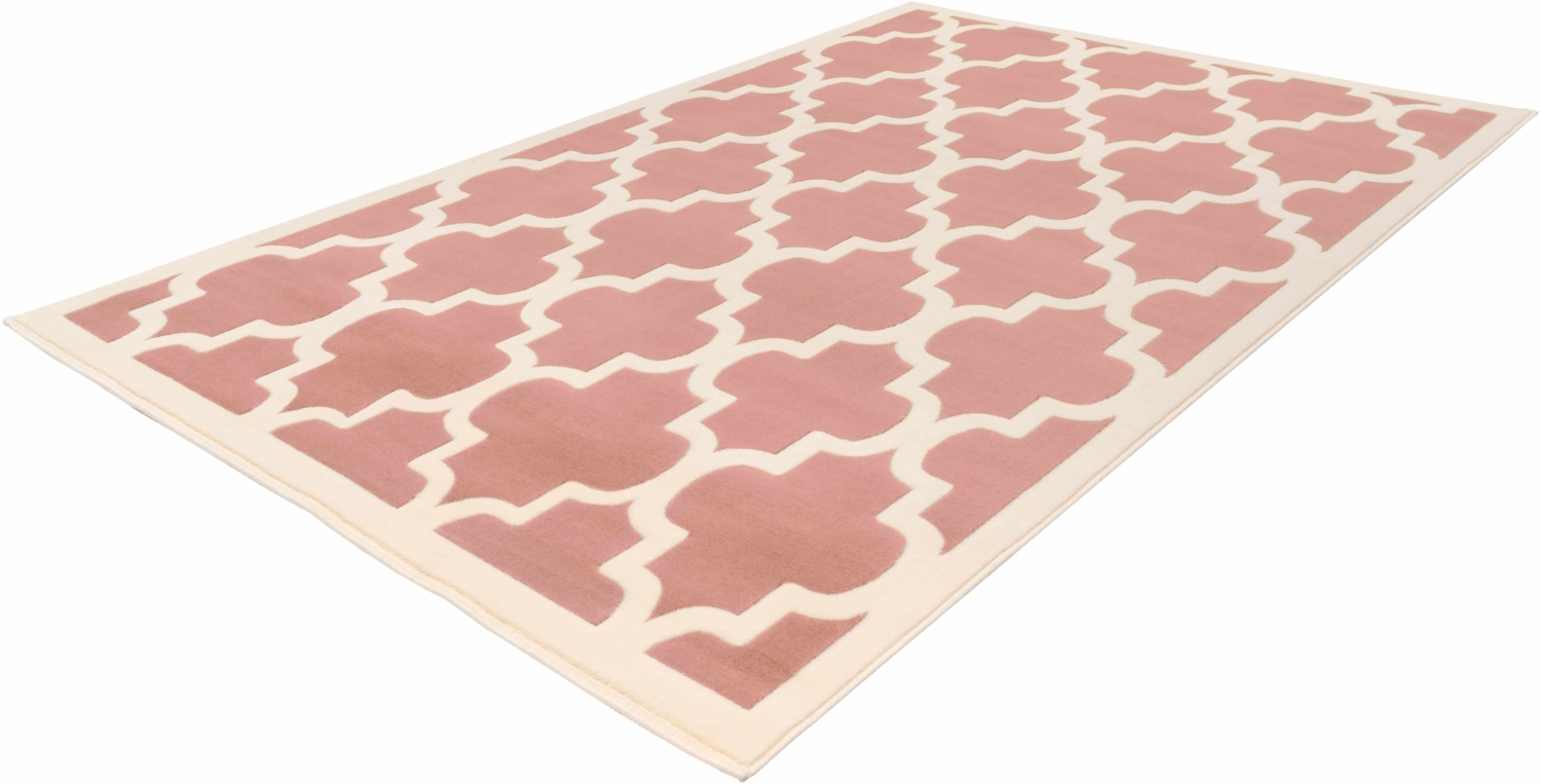 Manolya 2097 Rosa / Elfenbein 80cm x 150cm Bild 1