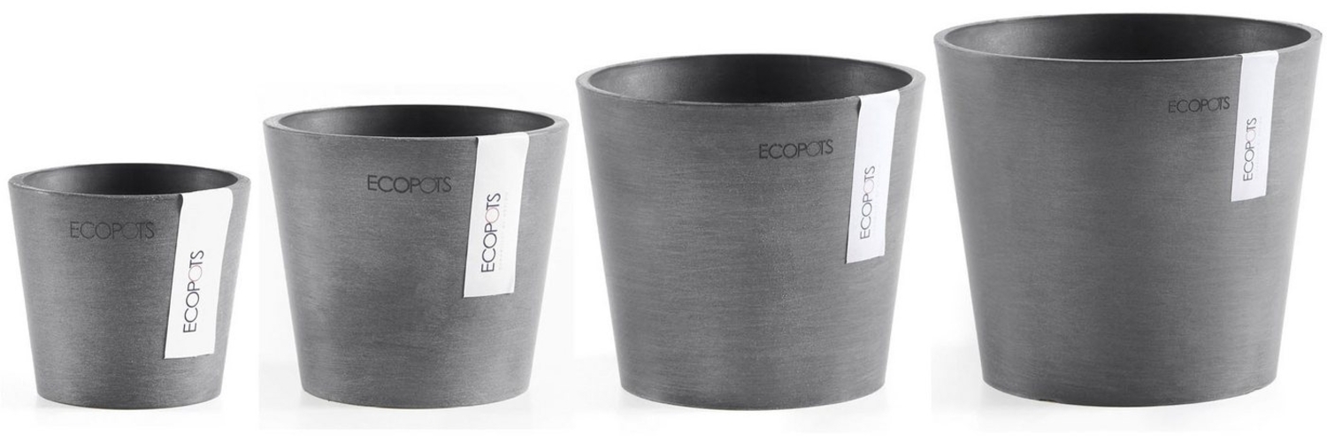 ECOPOTS Blumentopf Amsterdam Mini (Set, 4 St), in verschiedenen Größen Bild 1