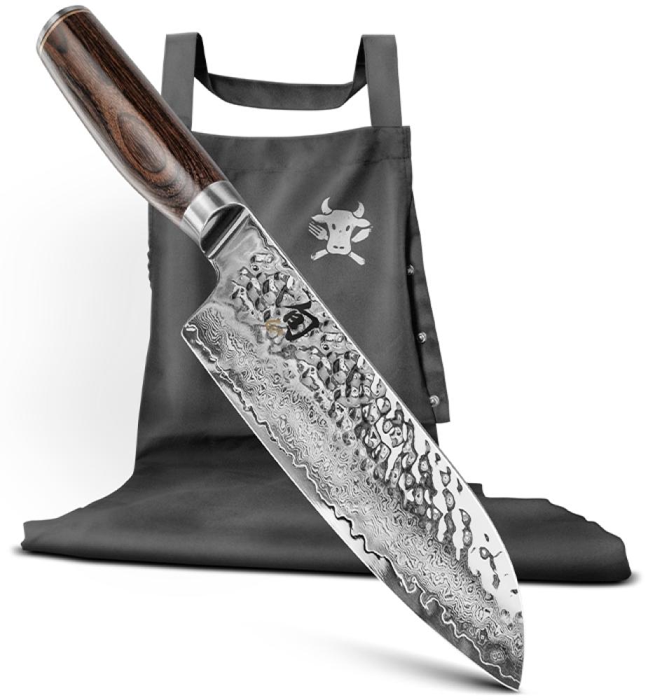 KAI Shun Premier Tim Mälzer Geschenkset Santoku + Kochschürze TDM1706-W24 Bild 1