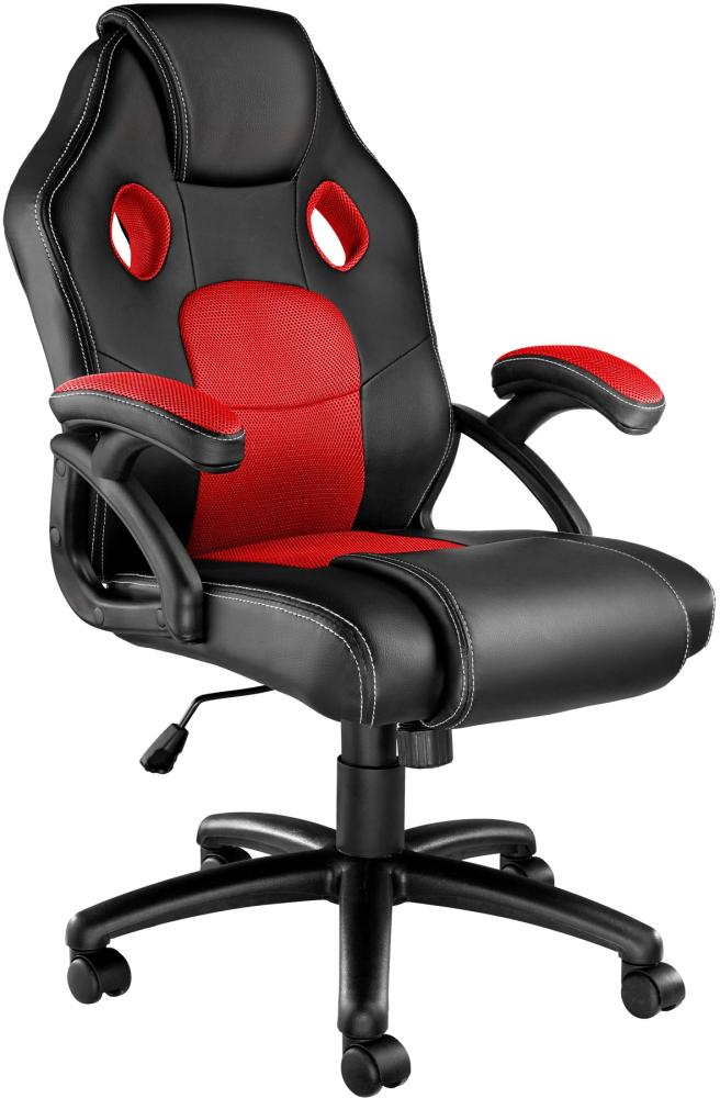 tectake Gaming-Stuhl Bürostuhl (1er Set, 1 St), ergonomische Form Bild 1