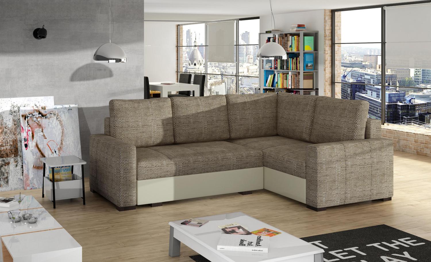 Wohnideebilder Corona Beige Ecksofas & Eckcouches Cor_02 Bild 1