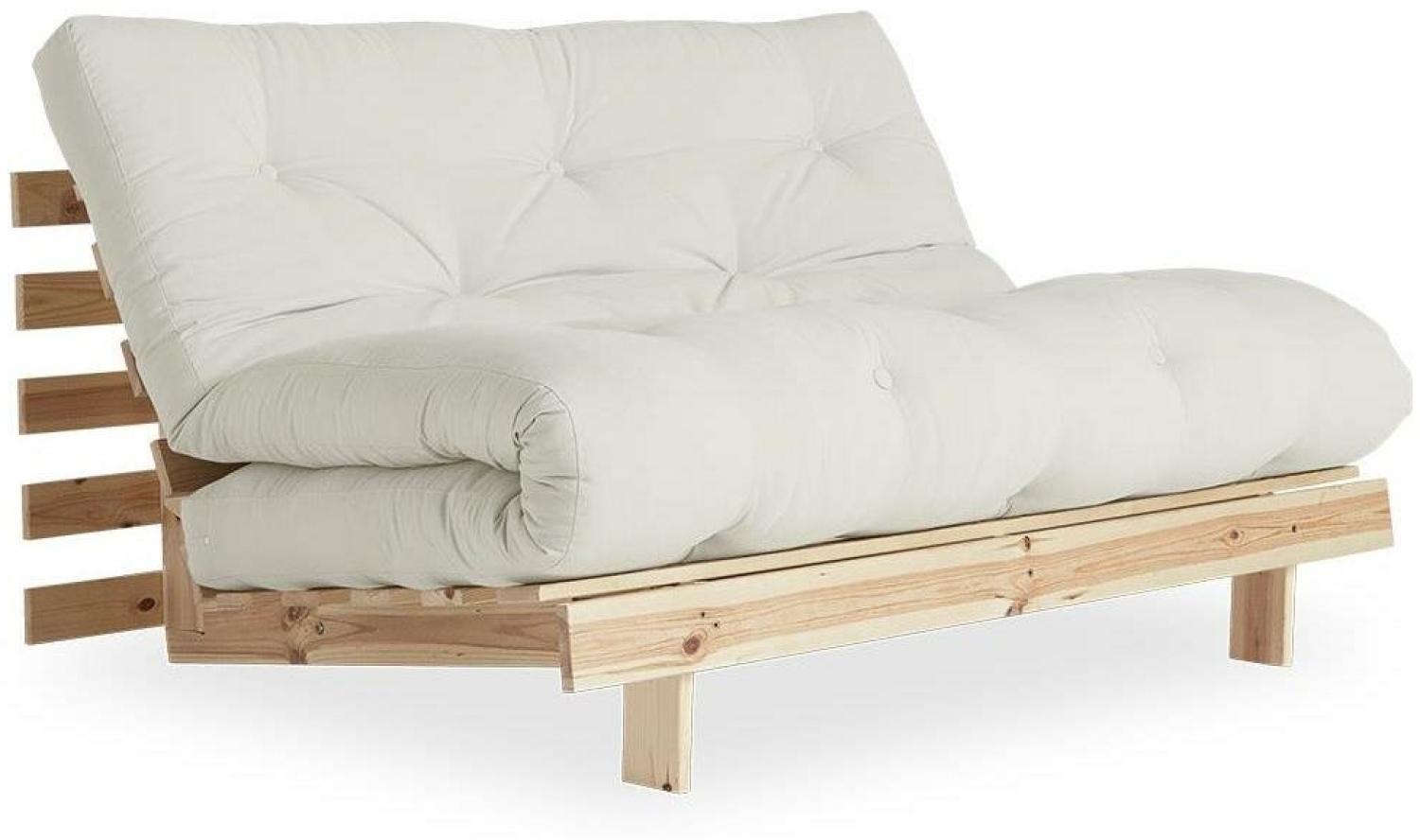 KARUP DESIGN ROOTS Futonsofa Gestell Unbehandelt Matratze Natural Bild 1