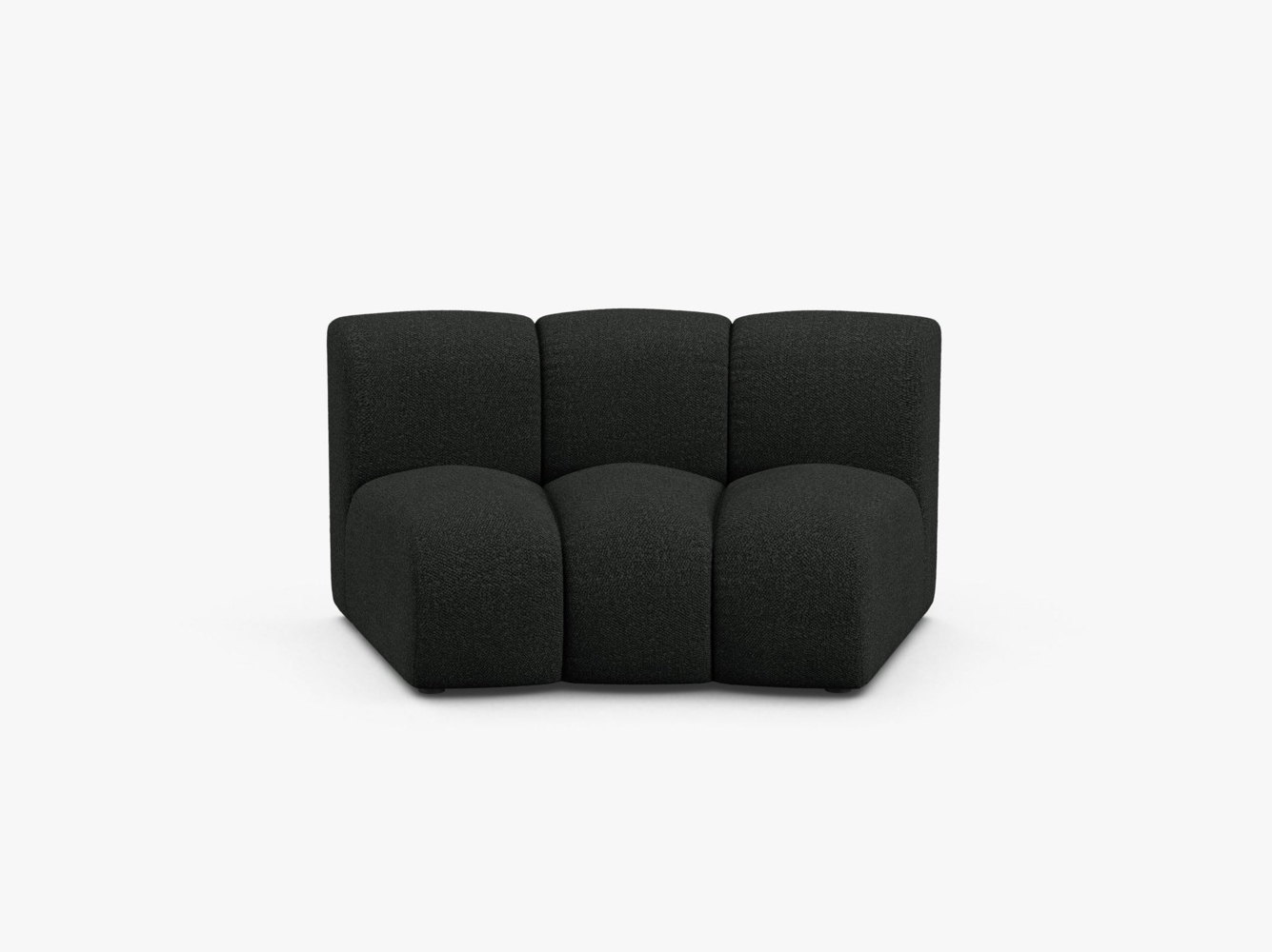 Micadoni Modul Armlos Lupine 1-Sitzer Large Boucle Baloo Schwarz Bild 1