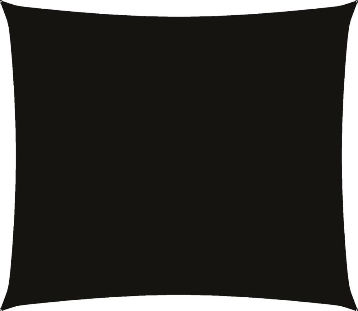 vidaXL Sonnensegel Oxford-Gewebe Rechteckig 2x2,5 m Schwarz 135749 Bild 1