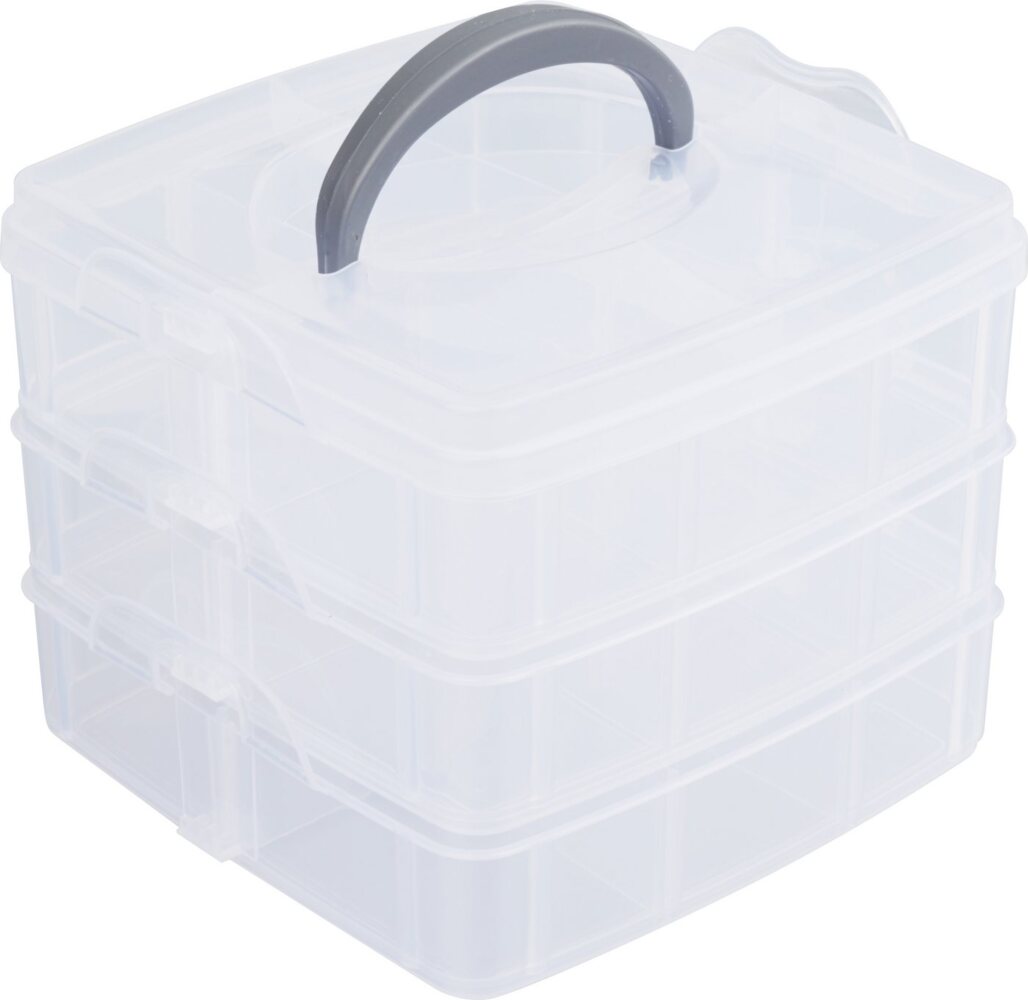 VBS Aufbewahrungsbox, 15,5 cm x 15,5 cm x 13 cm Bild 1