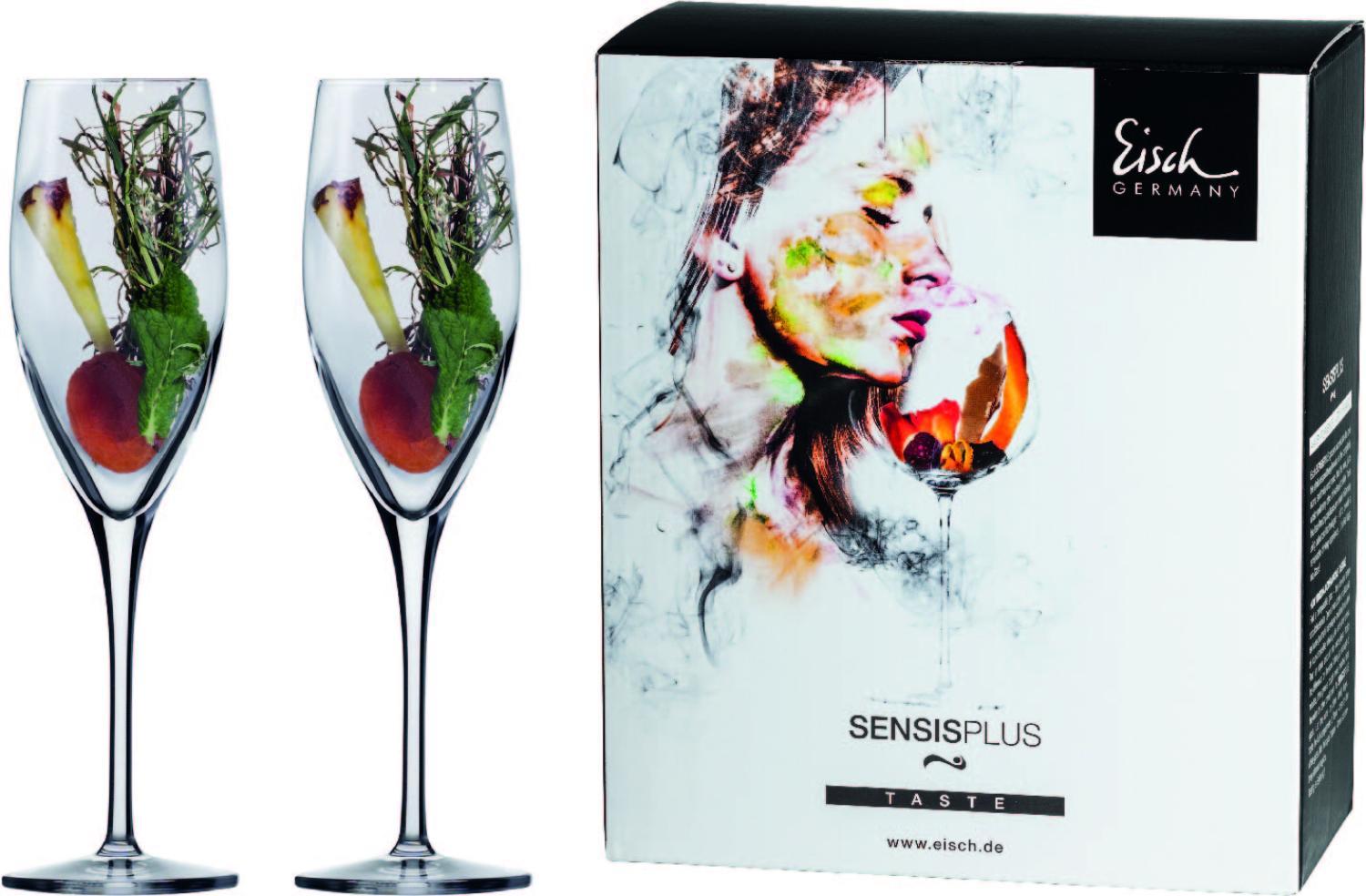 EISCH 2 Champagnergläser 500/71 im 4 farb. Geschenkkarton SUPERIOR SENSISPLUS 25005071 Bild 1