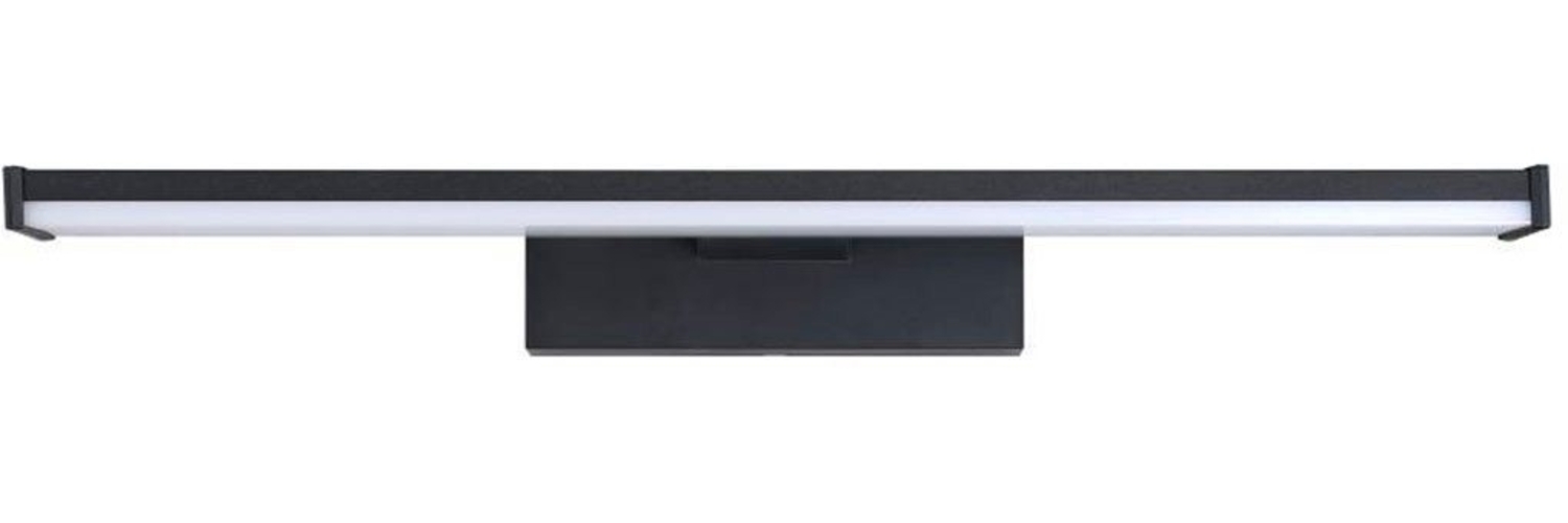 Eglo 98907 Badezimmerleuchte PANDELLA 1 Alu, Kunststoff schwarz 7,4W L:40cm H:12cm H:4cm IP44 4000K Bild 1