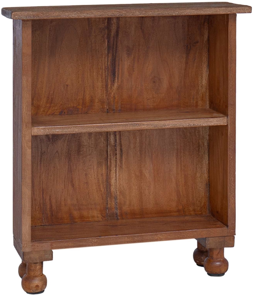 vidaXL Regale mit Regal Braun 47 x 16 x 55 cm Massives Mahagoni Holz 42012403 Bild 1