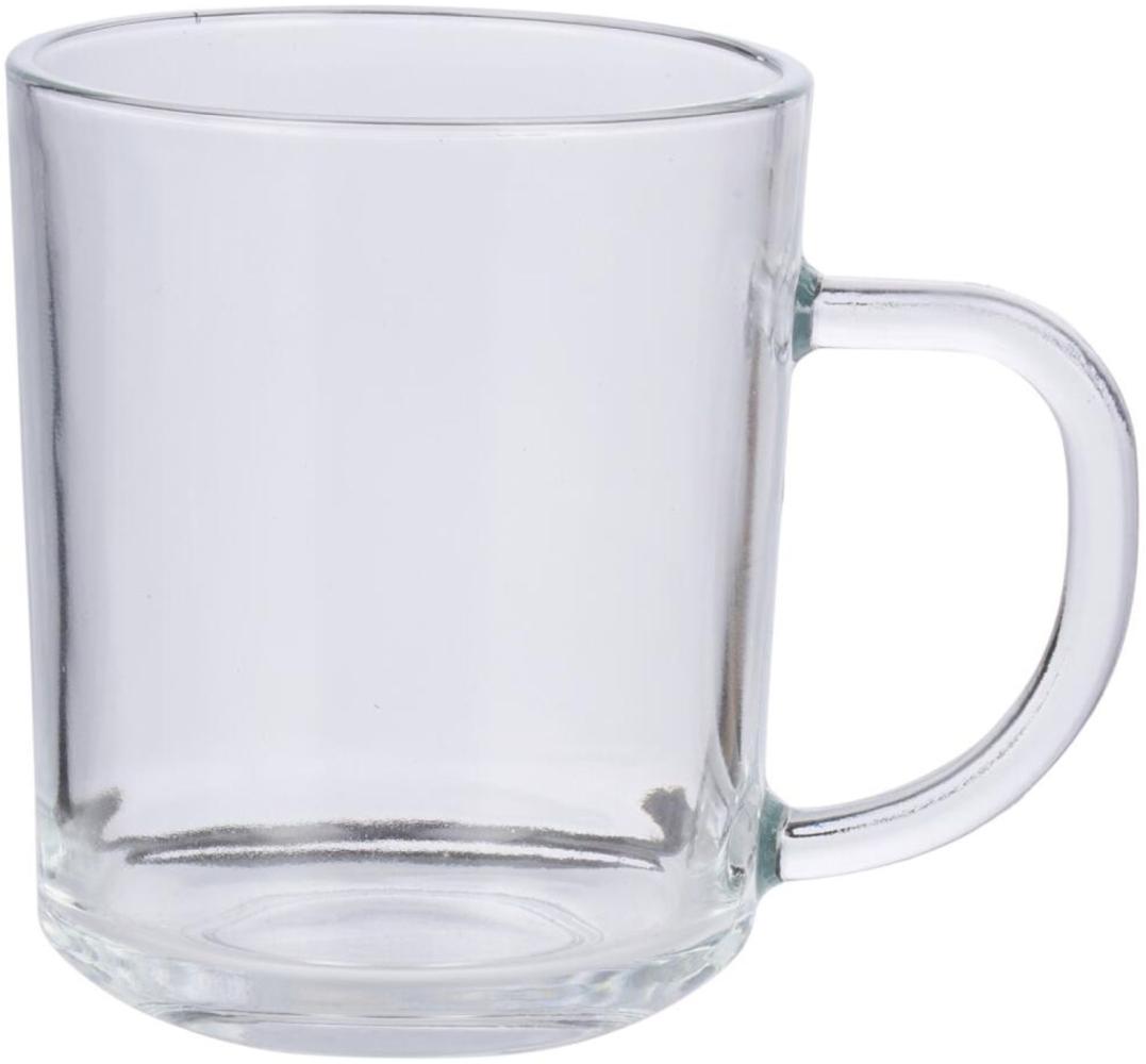 Kaffeebecher Glas 0,2L Transparent Tassen Tee Trinken Pott Geschirr Küchen Cups Bild 1