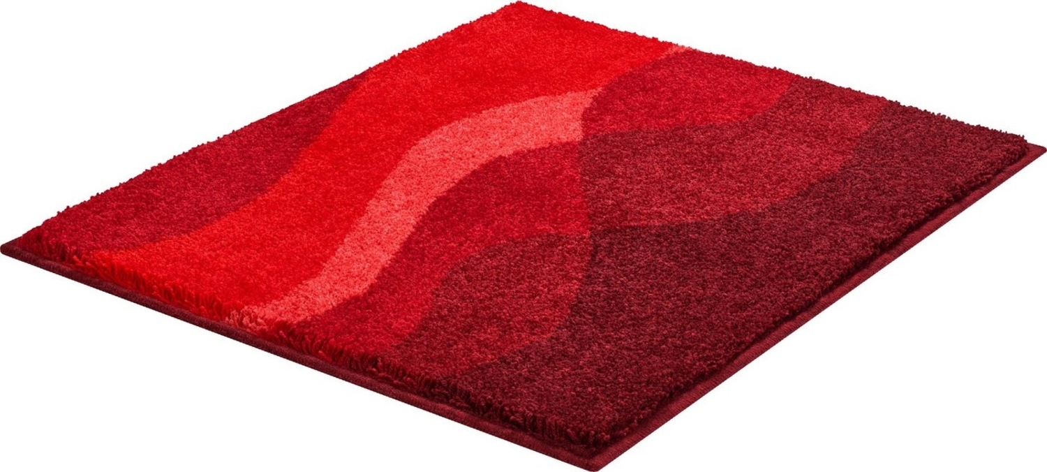 GRUND HILLS Badematte 55x65 cm Rubinrot Bild 1