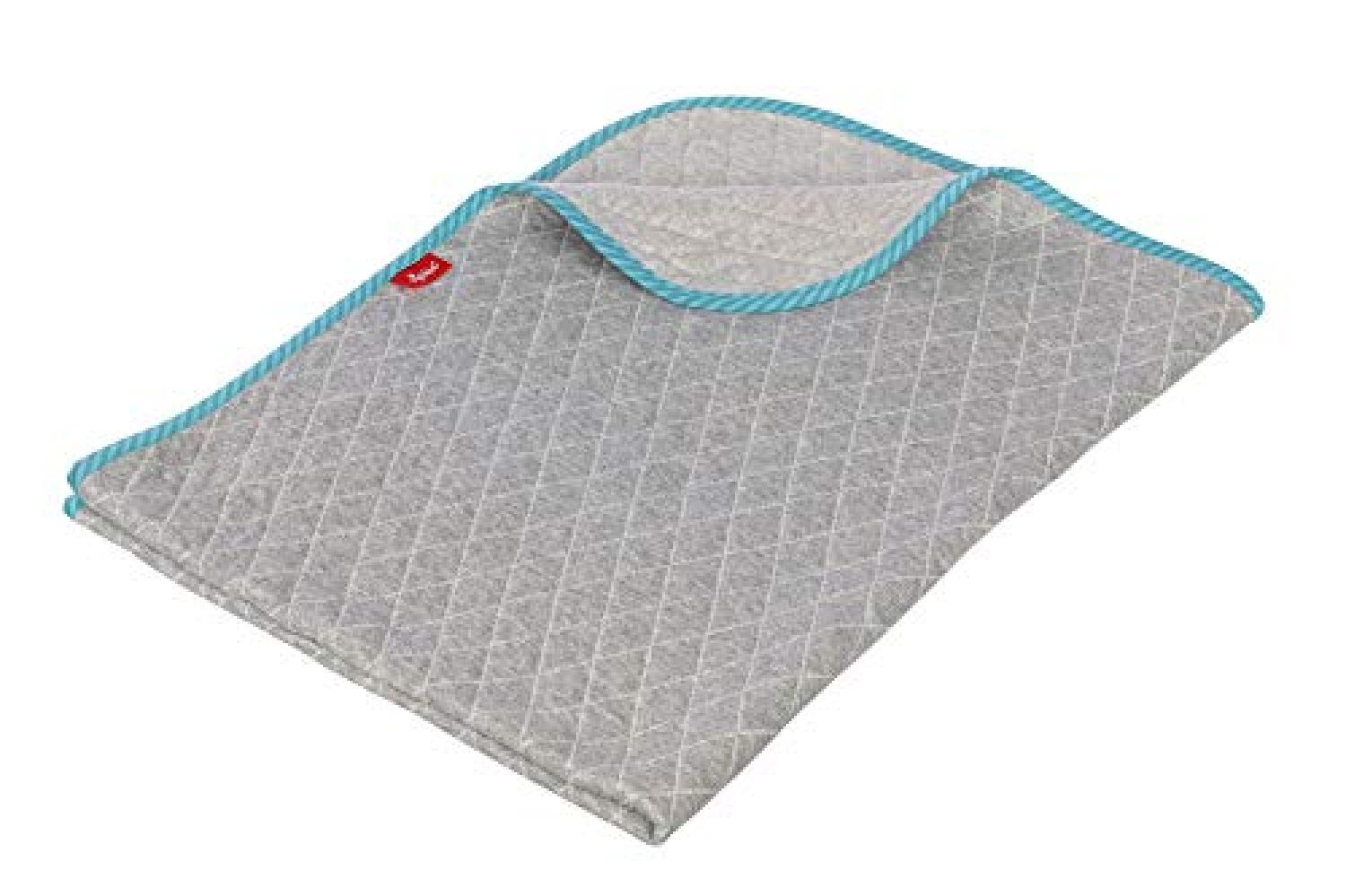 Sigikid 'Urban Baby Edition' Kuscheldecke Grau/Mint Bild 1