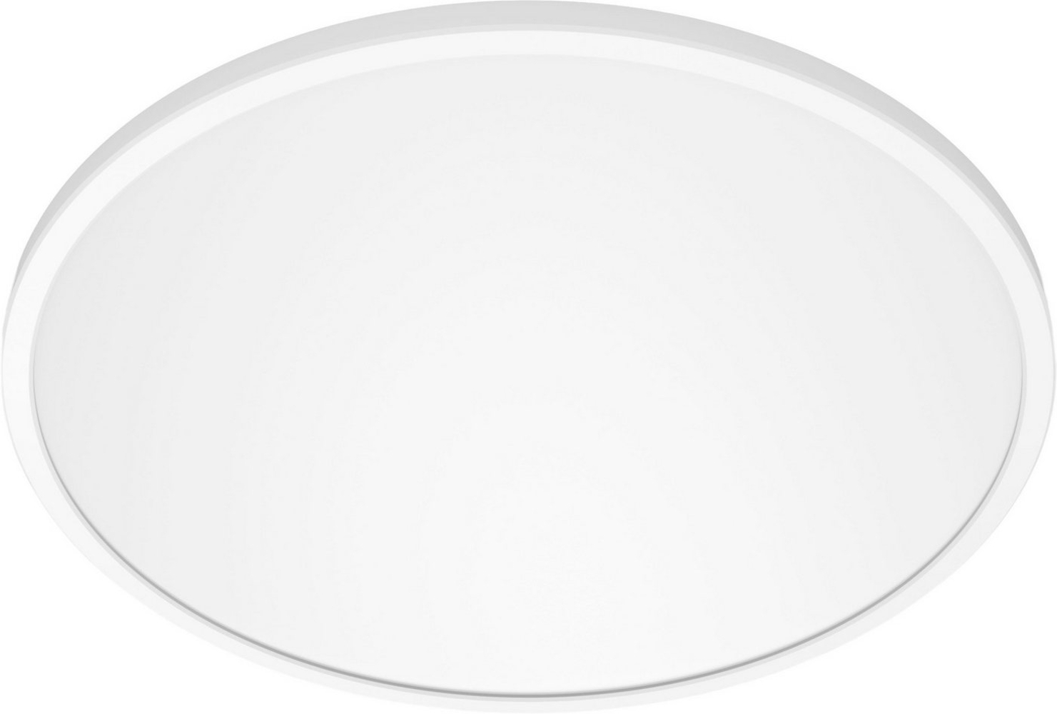 Philips Superslim CL550 Ceiling lamp Ø250 mm LED 15W 2700K SceneSwitch IP44, White Bild 1