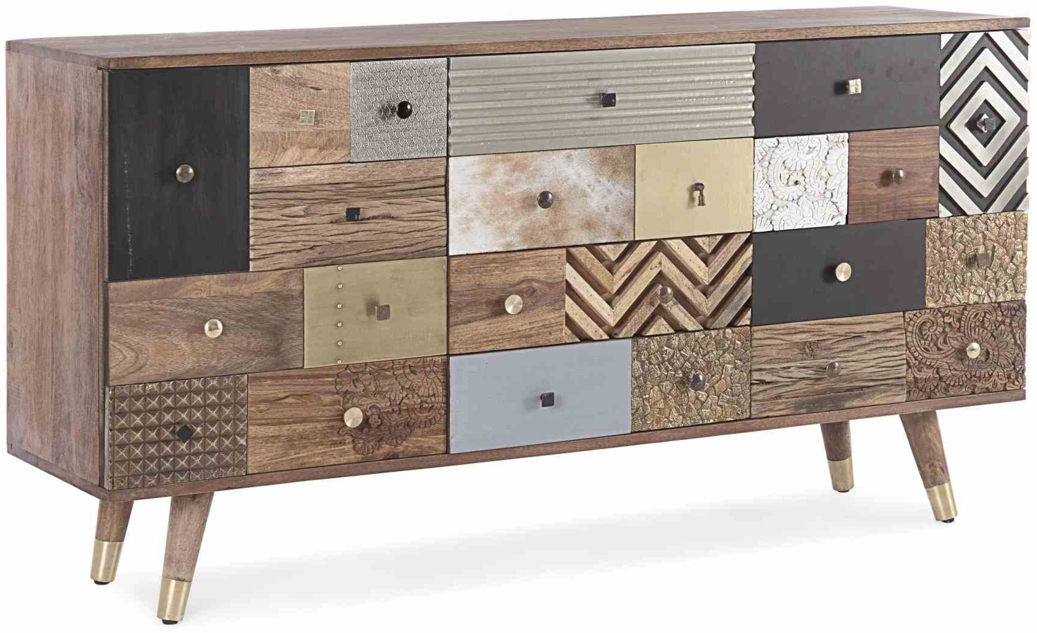 Sideboard Dhaval aus Mangoholz, 150 cm Bild 1