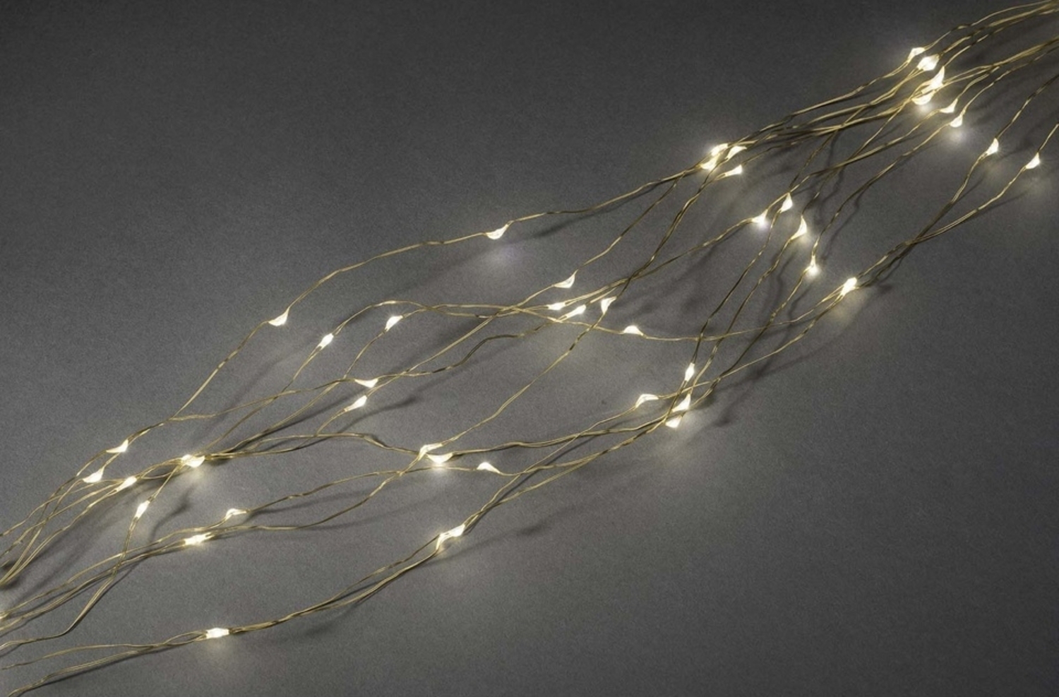 Konstsmide 6380-180 LED-Tropfenlametta 90-flg. Bild 1