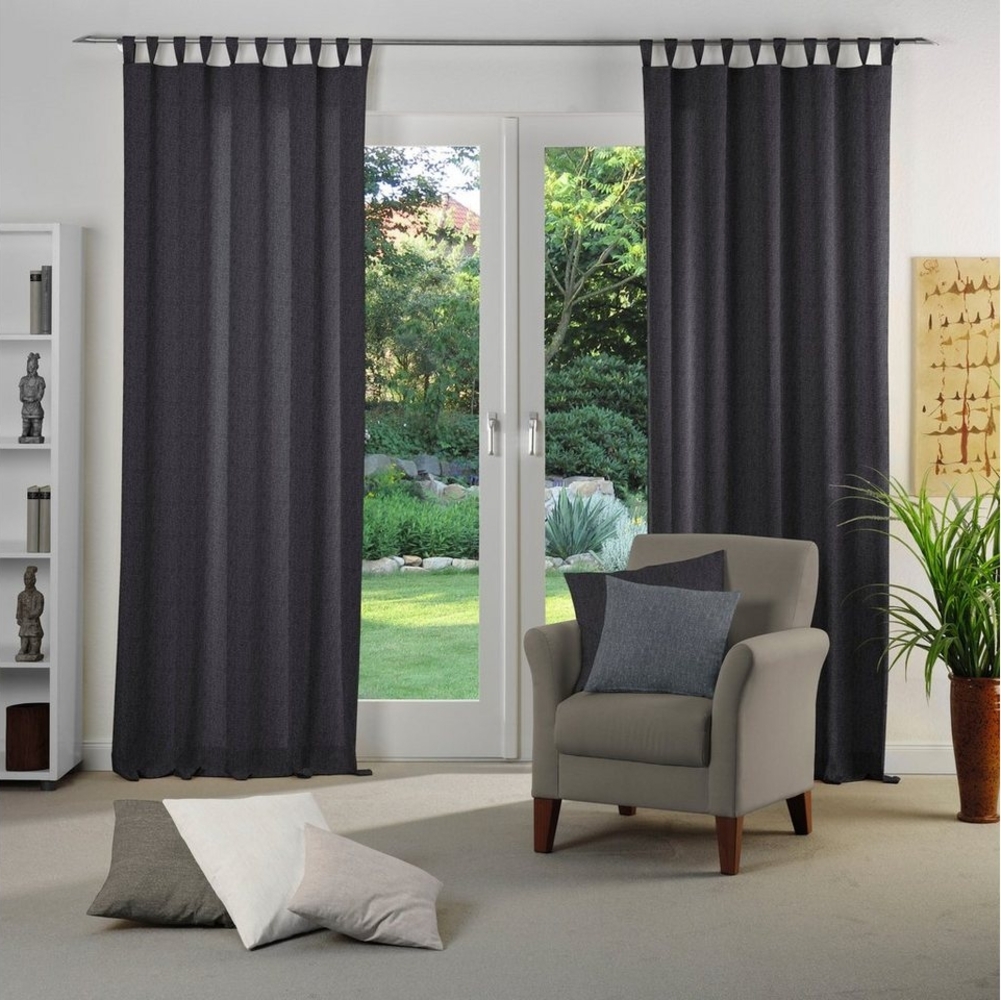 Wirth Vorhang Torbole, Schlaufen (1 St), blickdicht, Jacquard Bild 1