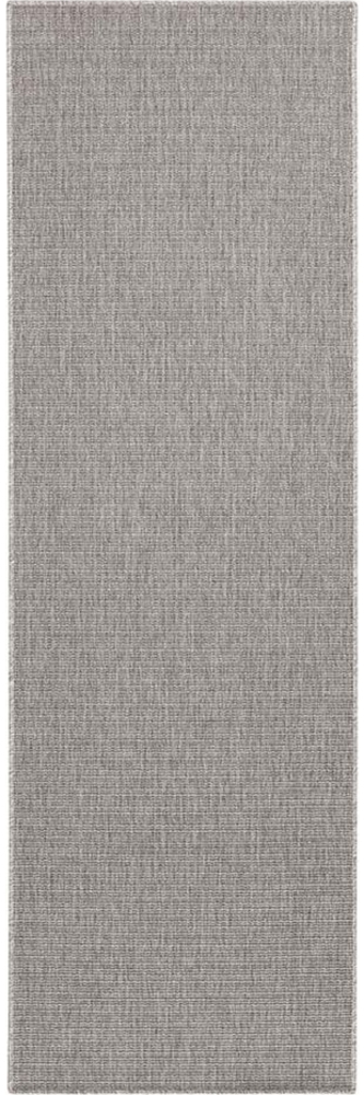 BT Carpet Läufer Flachgewebe Läufer Nature Silbergrau in Sisaloptik, Läufer, Höhe: 5 mm Bild 1
