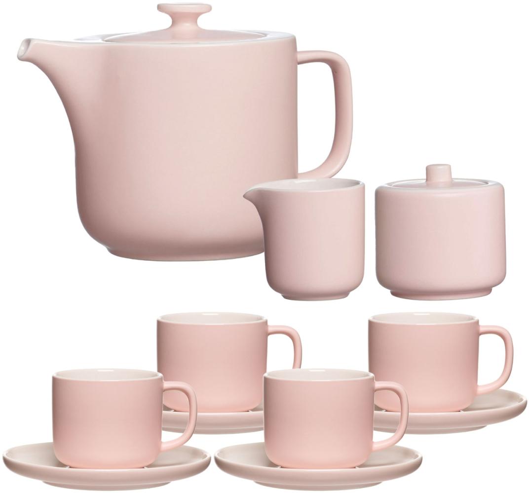 Ritzenhoff & Breker JASPER Teeservice 11-tlg. rosa Bild 1