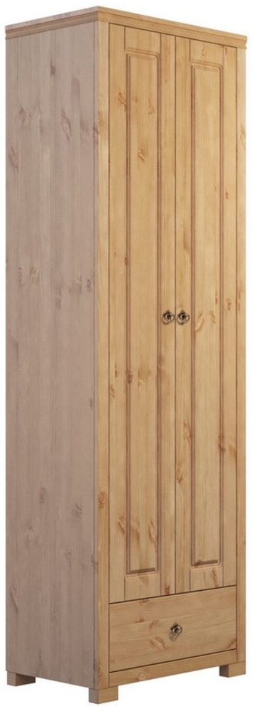 Home affaire Garderobenschrank Gotland aus massiver Kiefer, FSC®-zertifiziert, Breite 64 cm Bild 1