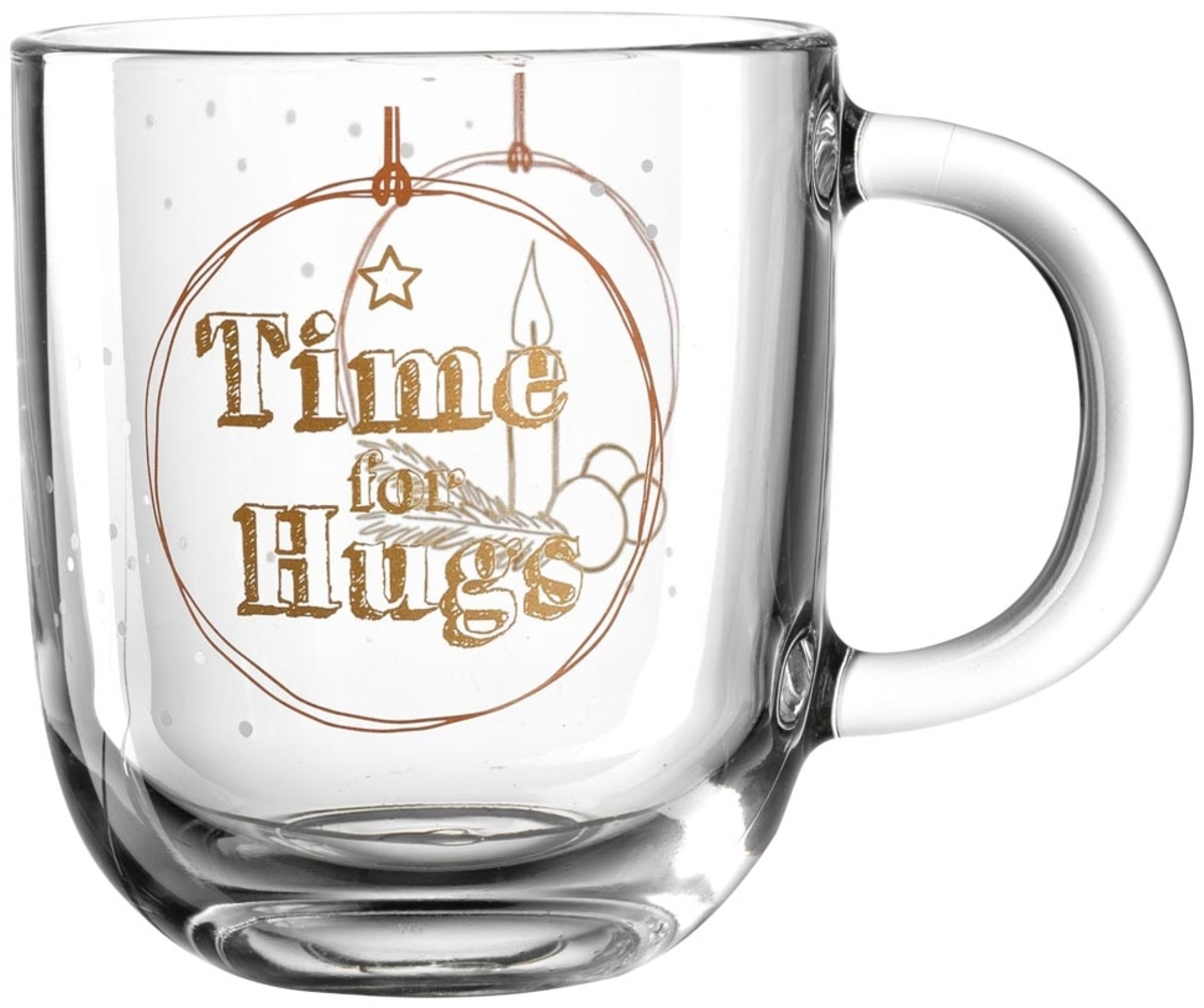 Leonardo STELLA Tasse 400 ml gold 'Time for Hugs' - A Bild 1