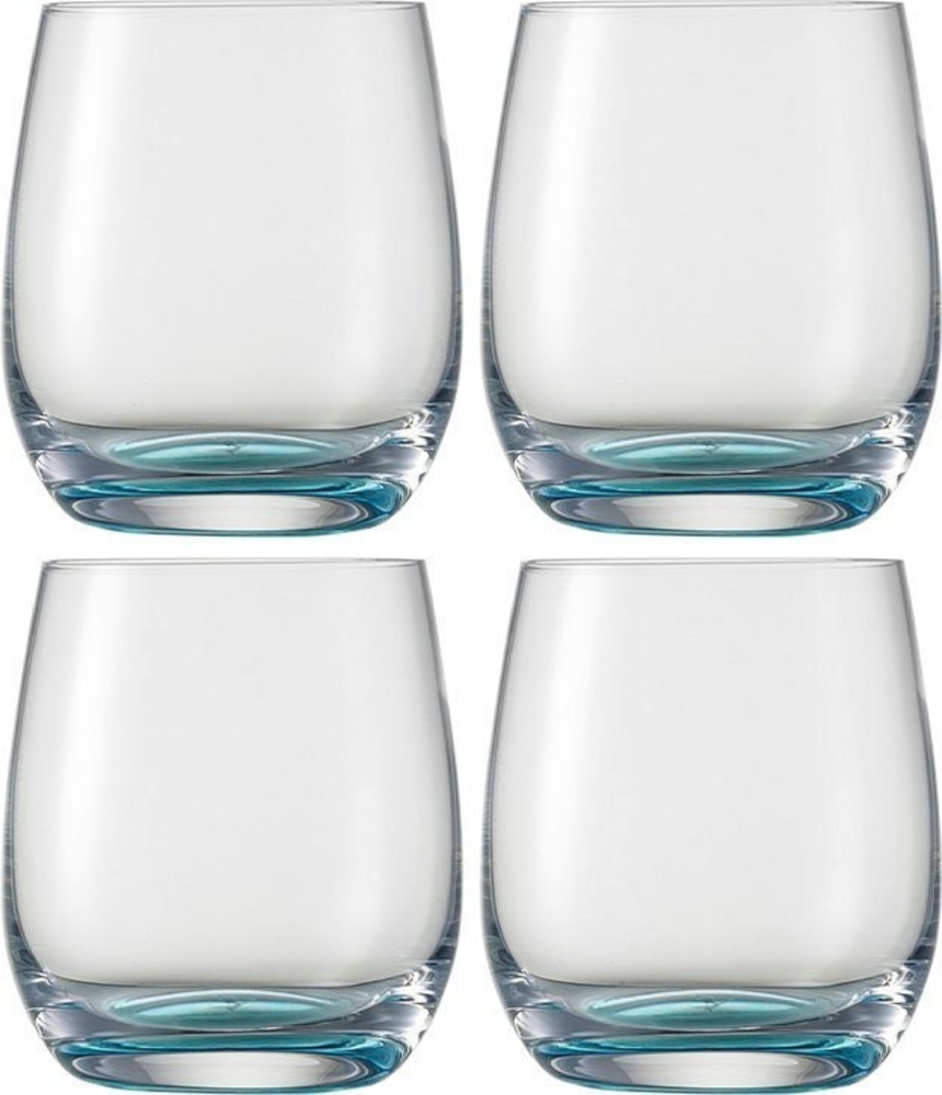 Eisch Becher 4er Set Jessica blau, Trinkbecher, Gläser, Kristallglas, 360 ml, 45310715 Bild 1