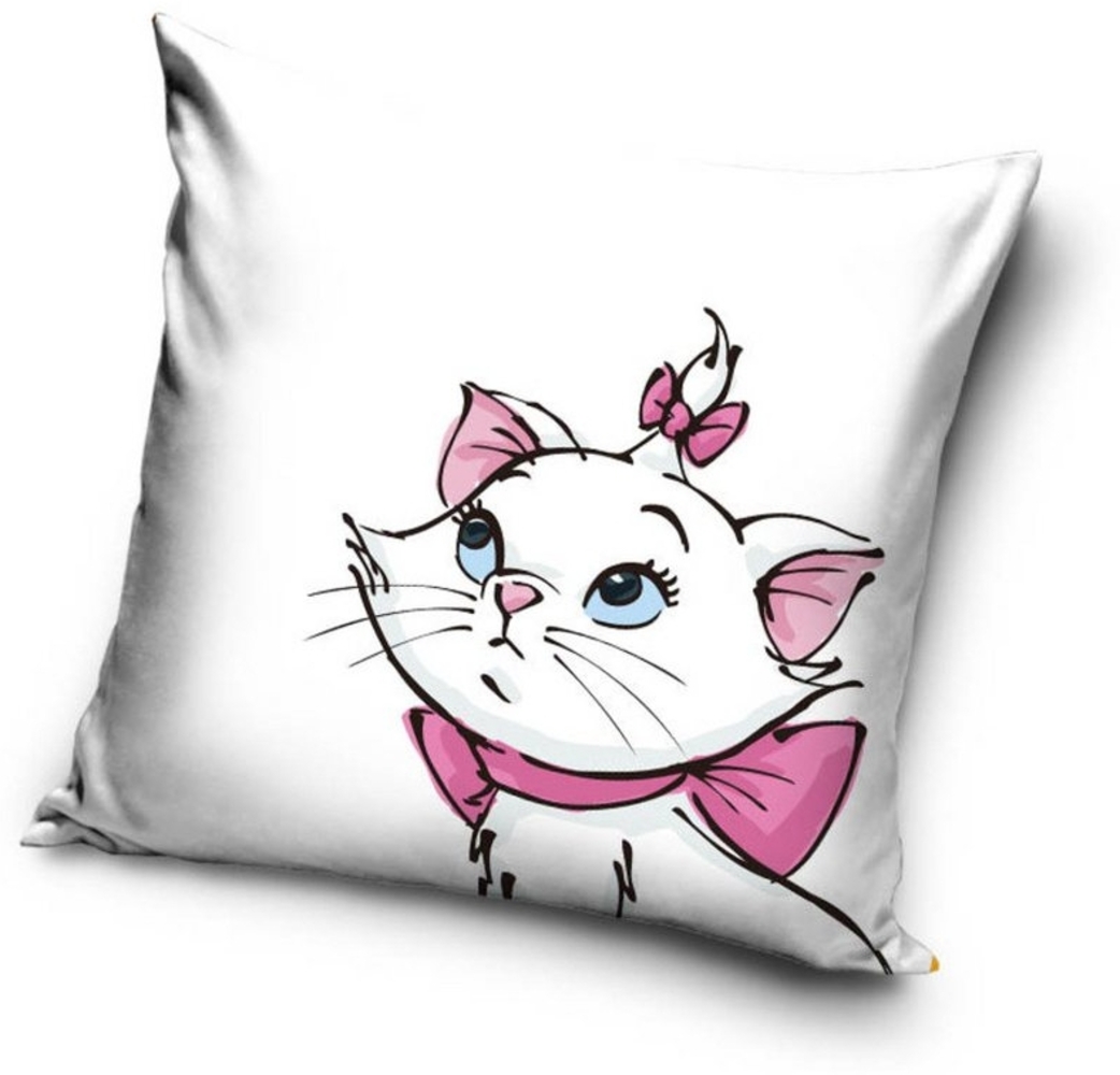 Disney Dekokissen Marie Cat Velour Kissen Dekokissen 40 x 40 cm Bild 1