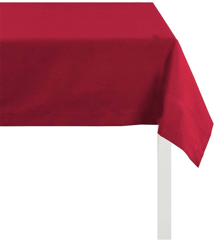 Apelt Tischdecke Basic 4362|140x250 cm| bordeaux Bild 1