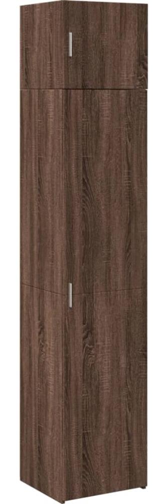 vidaXL Hochschrank Schmal Eichen-Optik 45x42,5x225 cm Holzwerkstoff 3281293 Bild 1