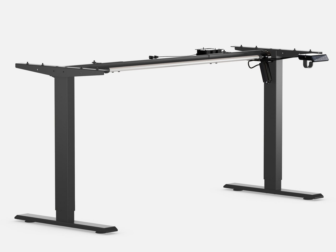 SeedWave Schreibtisch Elektrisch höhenverstellbares Schreibtisch Gestell, 4 Memory-Steuerung, für 100-180 cm Tischplatten, Leiser Betrieb, USB-Ladeanschlüsse Bild 1