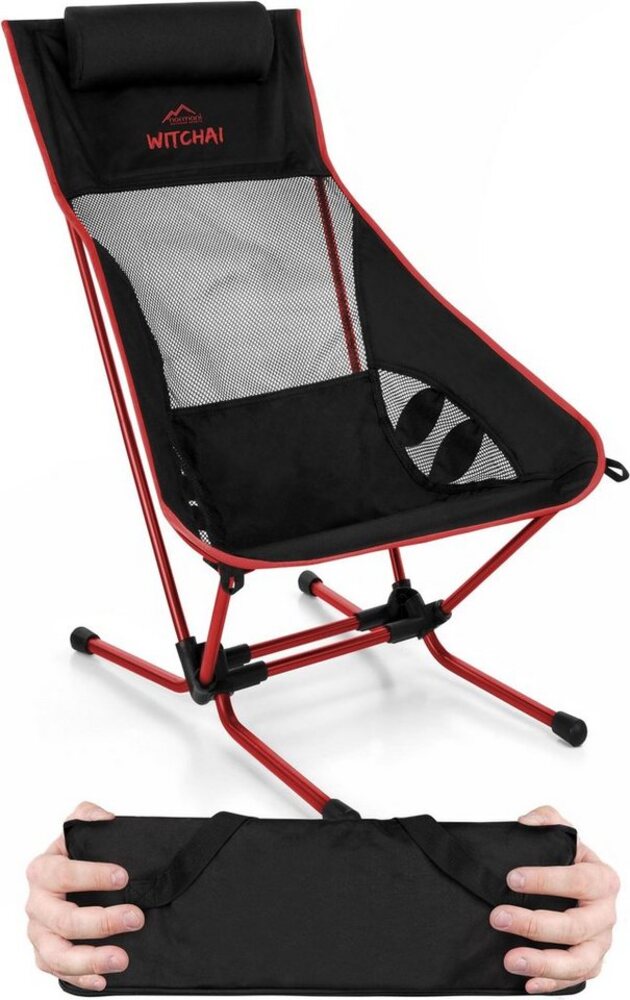 normani Campingstuhl Campingstuhl Witchai, Ultraleichter Strandstuhl Beachchair bis 150 kg Outdoorstuhl Bild 1