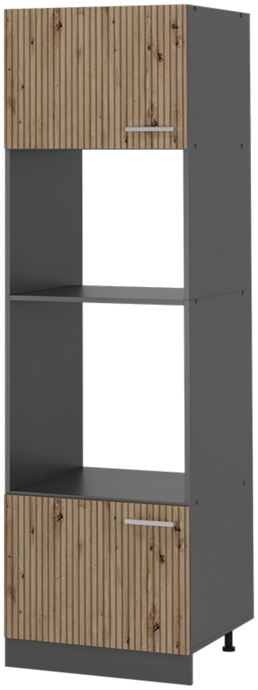 Mikrowellenschrank R-Line Artisan-Eiche 60 cm Vicco Bild 1
