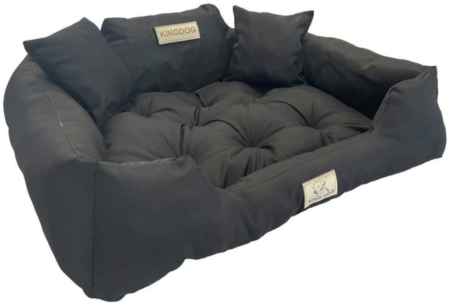 King Dog Tierbett 8AC, Hundebett Katzenbett 115 x 95 cm viele Farben Größe XL Bild 1
