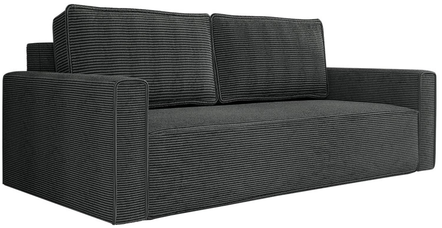 Schlafsofa Gizeno Cord (Farbe: Ontario 19) Bild 1