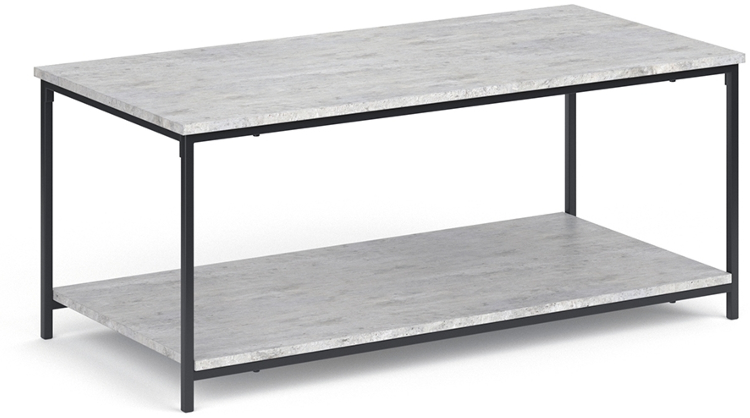 Couchtisch Fyrk Beton 108 x 52 cm Vicco Bild 1