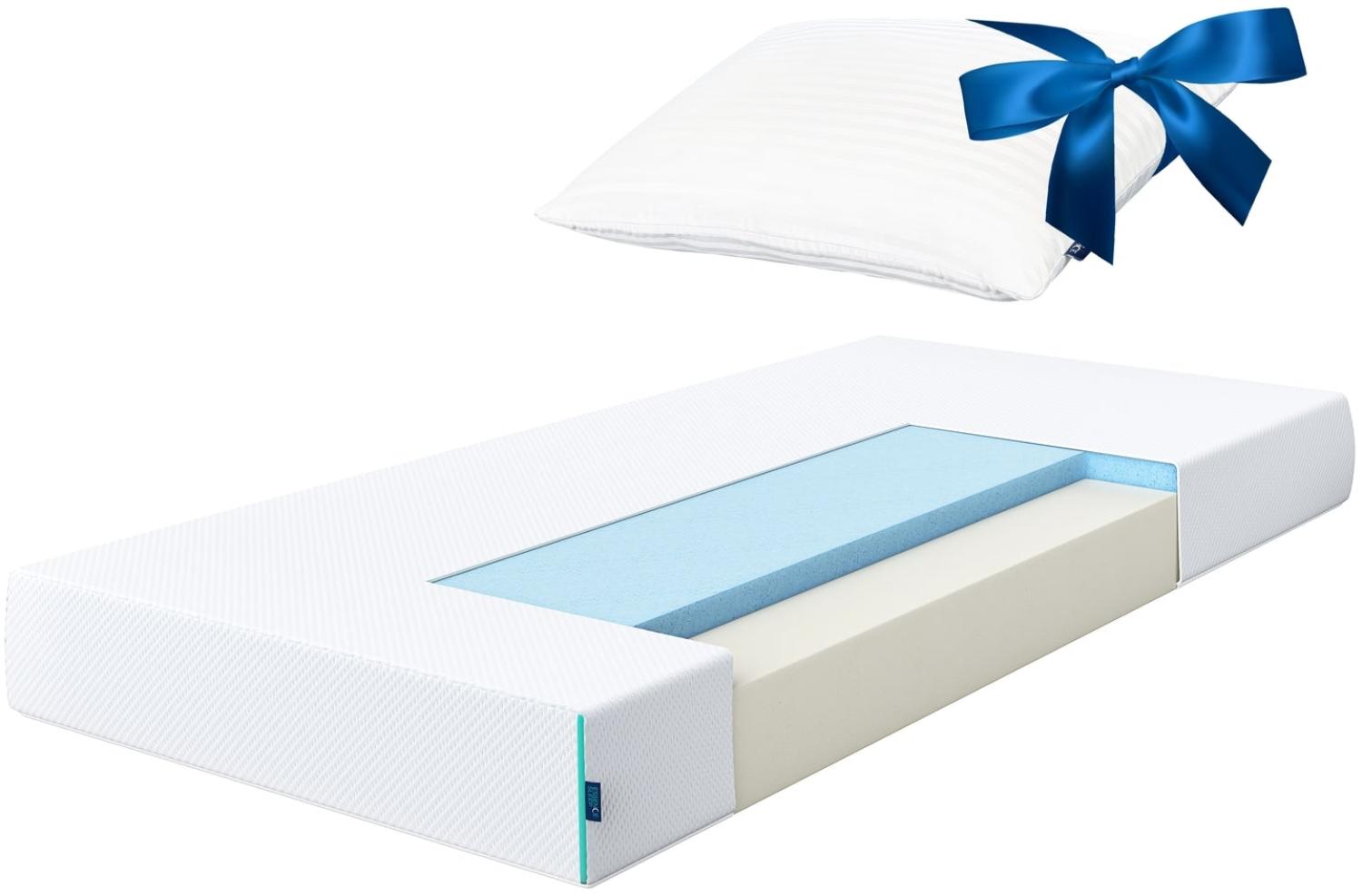 ESSENCE SLEEP Matratze XIA - Gel Memory Foam Matratze,mit Kissen, H3, 18cm: 160 x 200cm Bild 1