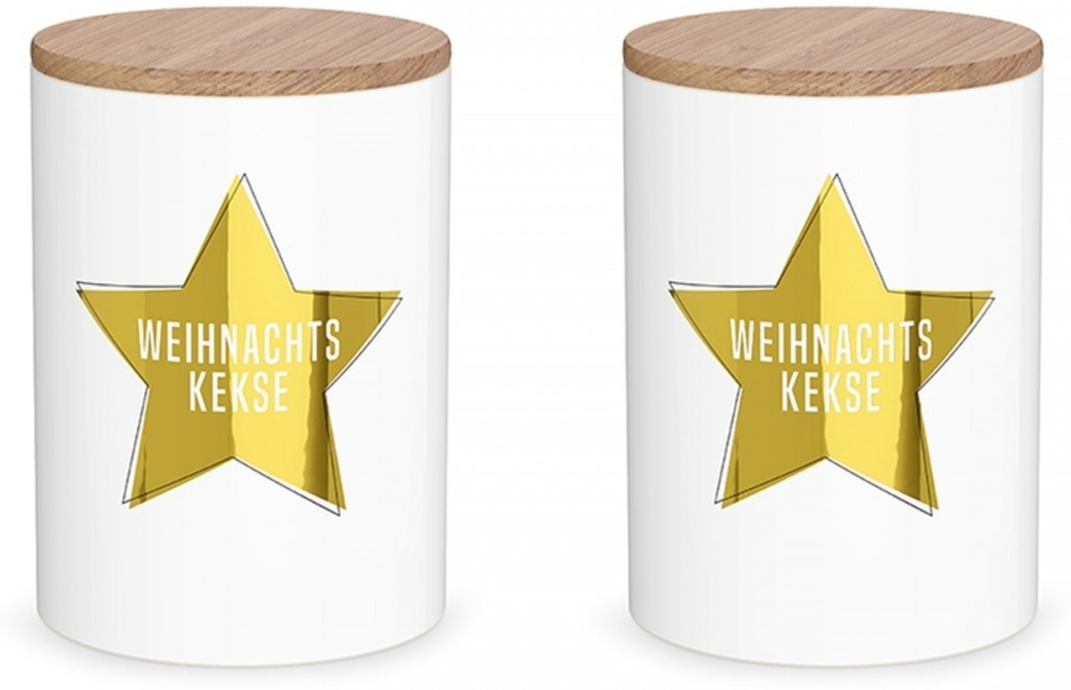 Vorratsdose Keksdose Plätzchendose la vida Weihnachtskekse 308143 Bild 1