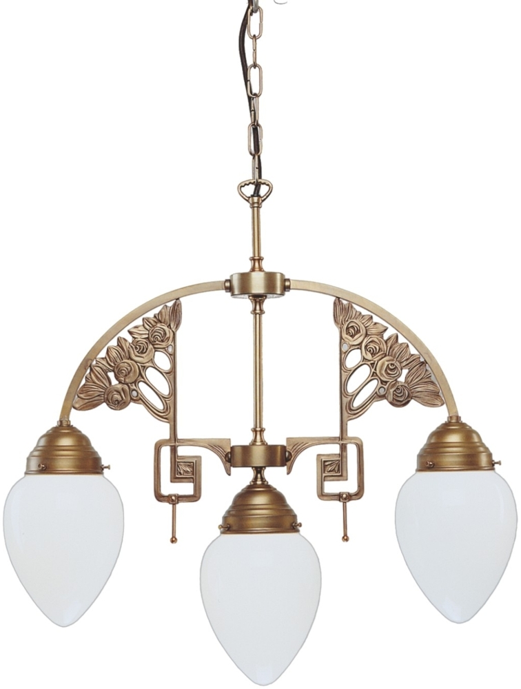 Kronleuchter D70-123op Berliner Messing Bild 1