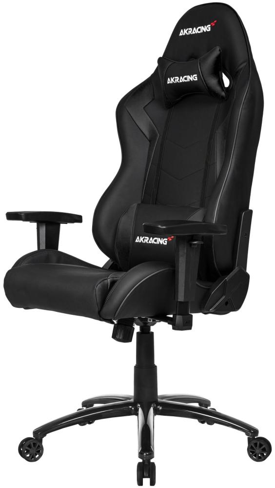 AKracing Core SX Gaming Stuhl - Schwarz - PU-Leder - Bis zu 150 kg Bild 1