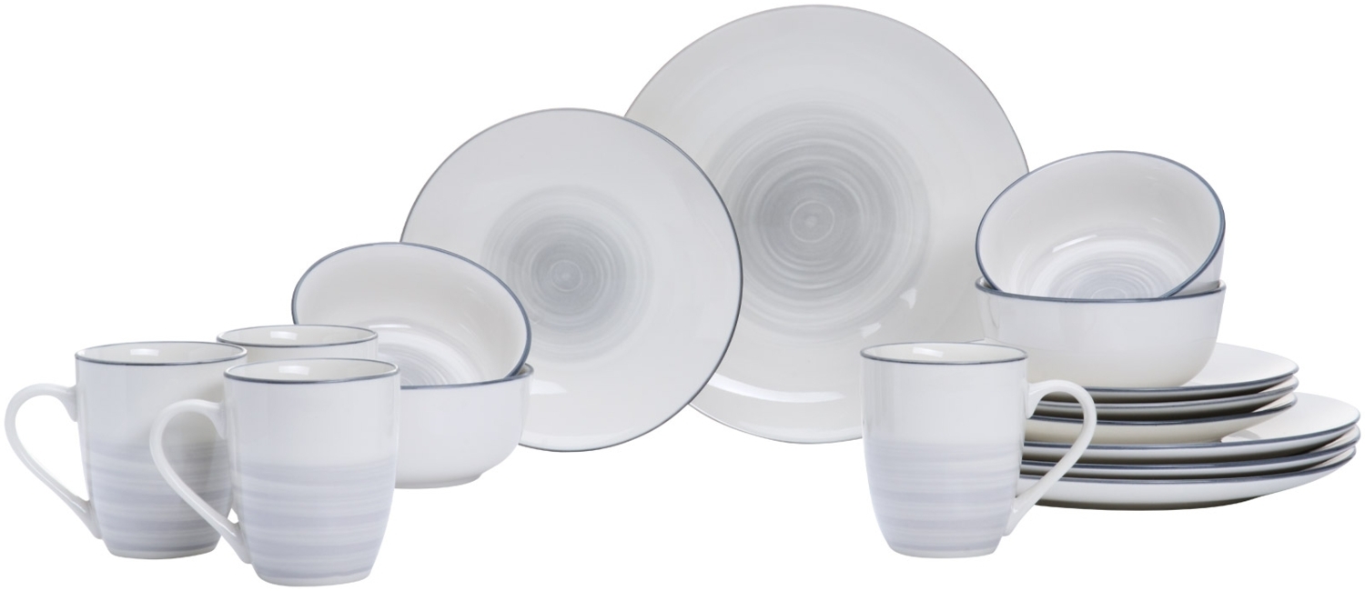 Ritzenhoff & Breker Luna Kombi Set 16-teilig - grau - DS Bild 1