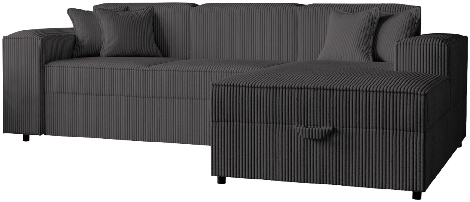 Ecksofa Santos L Cord (Farbe: Poso 34, Seite: Rechts) Bild 1