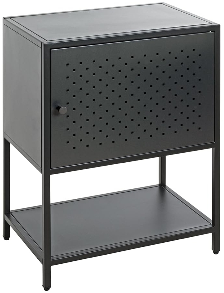 HAKU Möbel Konsole, schwarz, Metall - Maße: B 45 x H 60 x T 30 cm, Style: Modern Bild 1