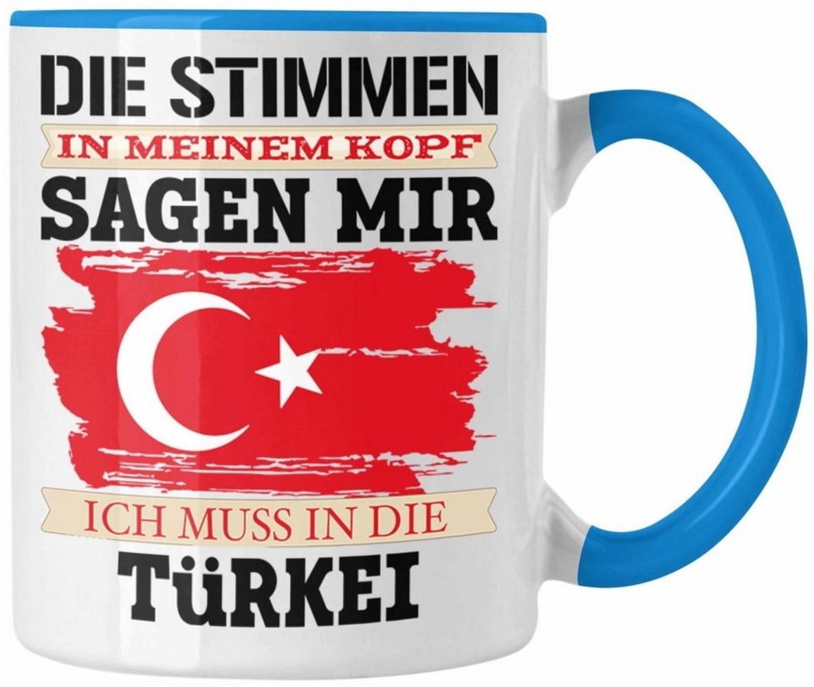 Trendation Tasse Trendation - Türkei Tasse Geschenk für Türken Urlaub Land Bild 1