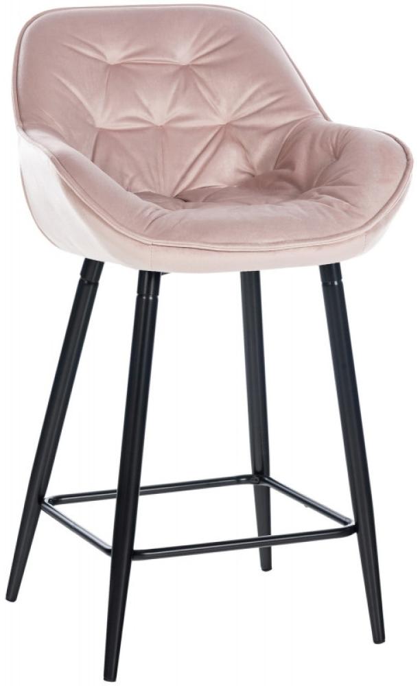 Barhocker Gibson Samt, pink Bild 1