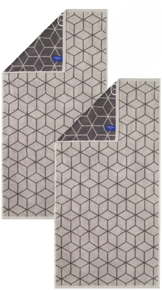 2 Stück Villeroy & Boch Handtuch Coordinates 2557-77 stone 50x100 Bild 1