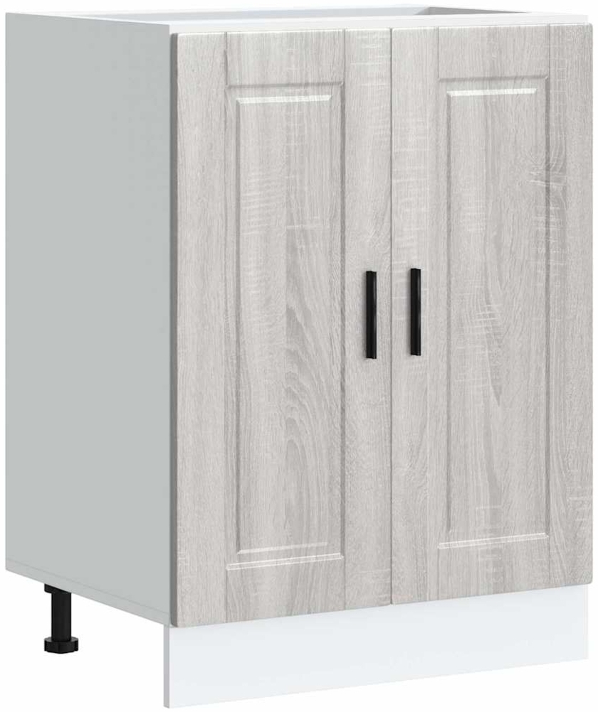 vidaXL Küchenunterschrank Porto Grau Sonoma Holzwerkstoff 853923 Bild 1