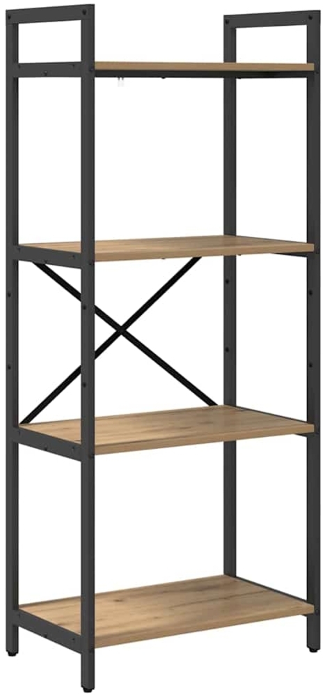 vidaXL Bücherregal Artisan-Eiche 56 x 34 x 133,5 cm Holzwerkstoff 883873 Bild 1