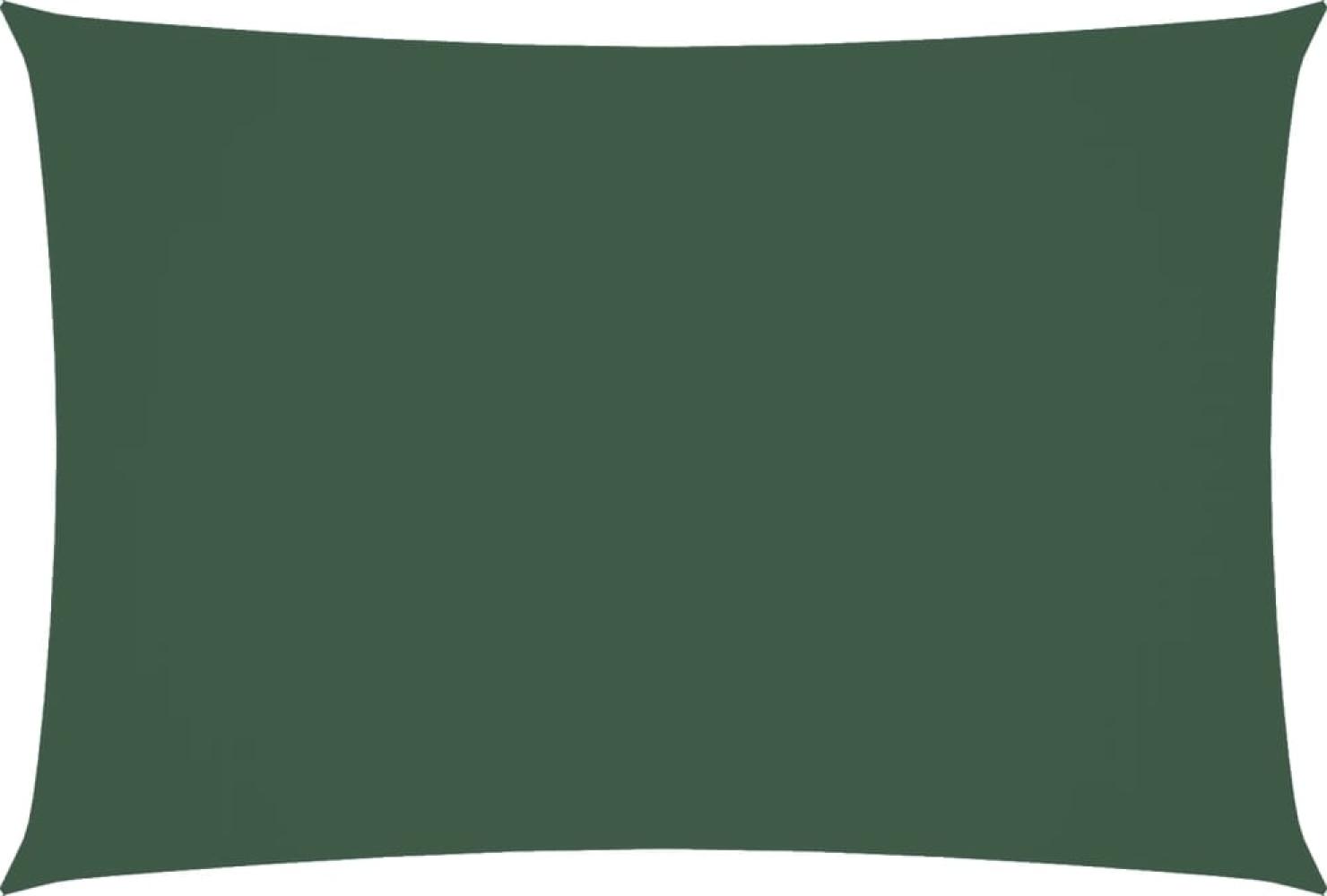 vidaXL Sonnensegel Oxford-Gewebe Rechteckig 3x5 m Dunkelgrün 135487 Bild 1