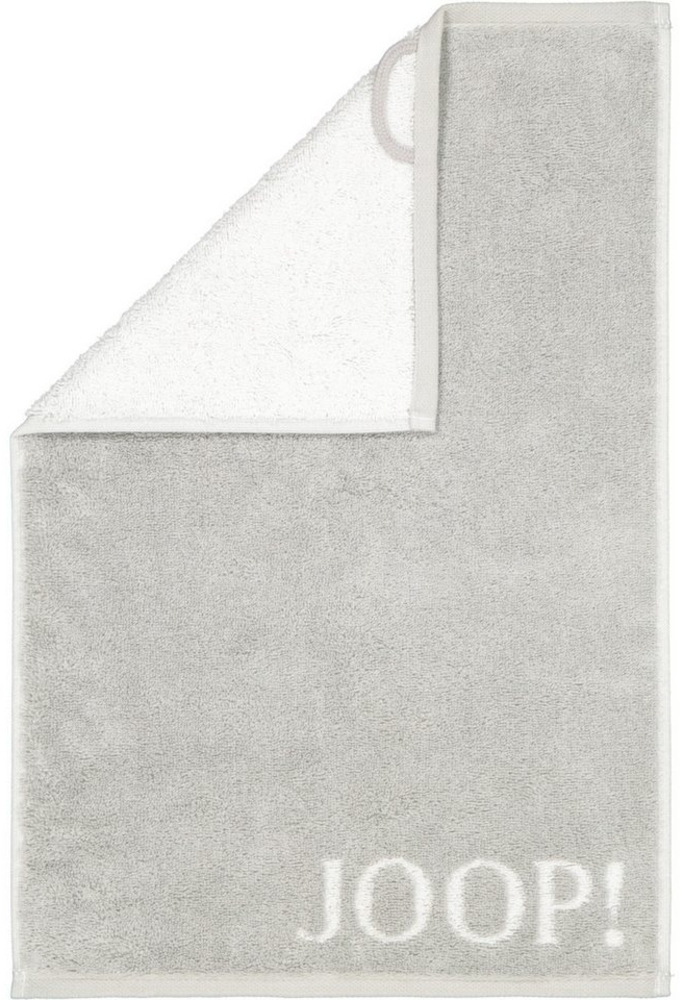 JOOP! Handtuch Joop! Handtuch Duschtuch Gästetuch Classic 1600-76 Silber Grau 30x50, Walkfrottier, 100% Baumwolle Bild 1