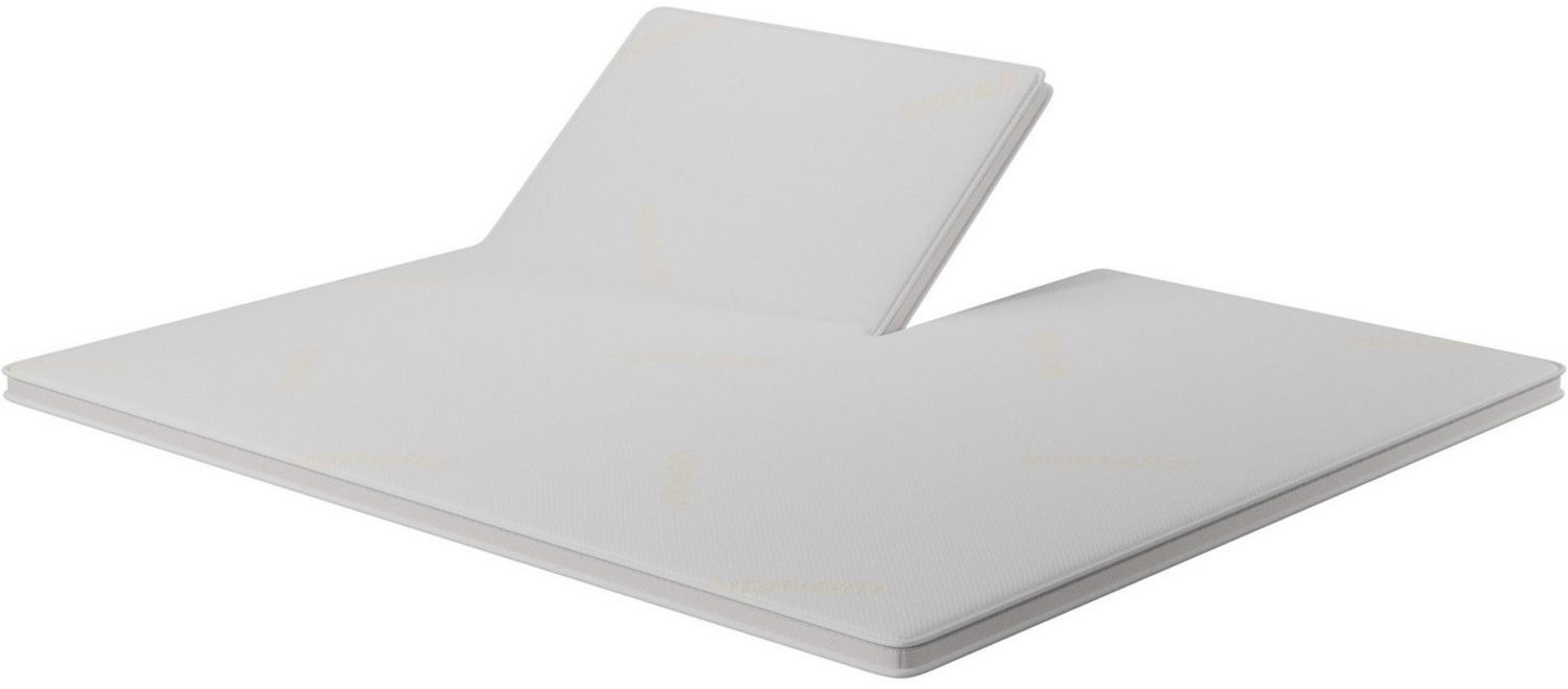 wonello, Topper wonello premium HR SPLIT Topper, 6 cm hoch, Kaltschaum, (druckentlastend & besonders atmungsaktiv), Luxus Matratzentopper für elektrische Boxspringbetten Bild 1