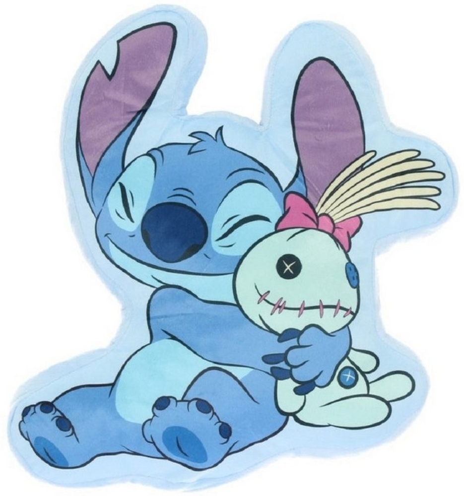 Lilo & Stitch 3D Kissen 40CM Weiches Kuschelkissen im Disney-Design Bild 1